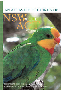 NSW Bird Atlas Vol1 cover